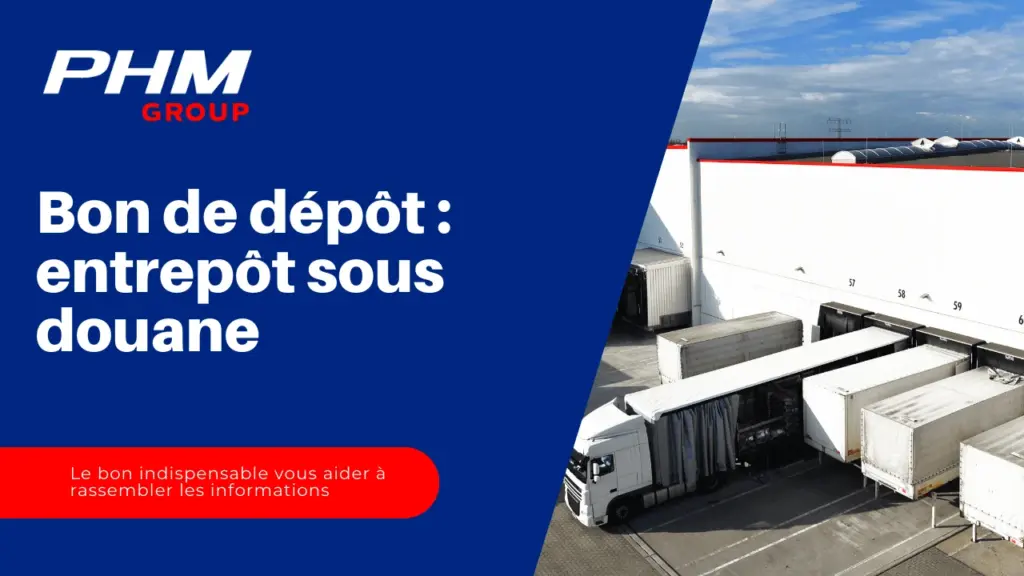 Miniature document "Bon de dépôt : entrepôt sous douane"